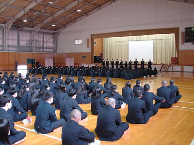 生徒会役員の自己紹介