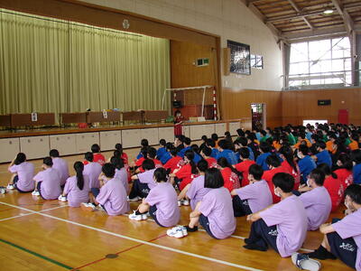 生徒会長の挨拶