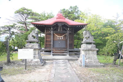 愛宕神社の社(やしろ)