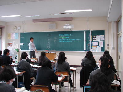 授業風景 社会